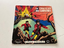 Vinyl 33 tours 33T JULES VERNE -" LE CHATEAU DES CARPATHES" disque FESTIVAL 182M