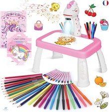 Cadeau Fille Projecteur Dessin Enfant avec 72 Motifs Jouet Fille Jeux Enfant 3