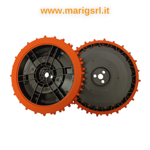 Paire roues pente - paire,
