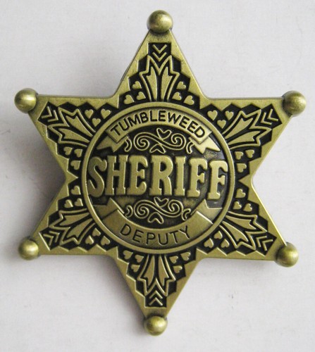 Etoile broche sheriff - etoile, deputy