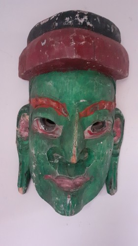 Masque chinois ancien - chinois,