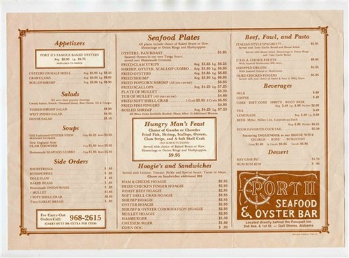 Port seafood oyster bar - seafood,