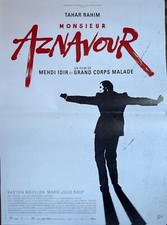 Affiche Cinéma MONSIEUR AZNAVOUR 40x60cm Poster / Tahar Rahim / Charles