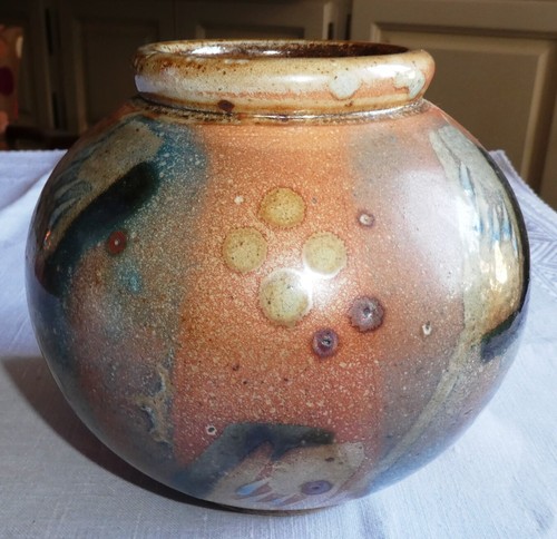 Joli vase boule gres - en, ledon