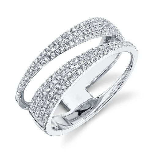 Diamants pavé ouvert - diamants, drapé