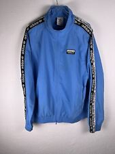 Adidas Veste Bleu Blanc Taille M Homme Hommes Bleu Lumière Veste
