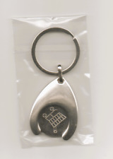 Porte-Clés Jeton Caddie Chariot Supermarché