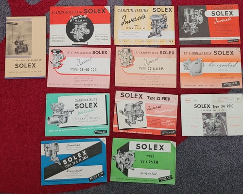 Solex lot notices - de,