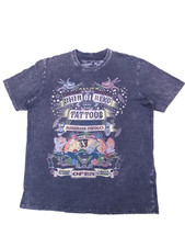 Shiroi Neko Shirt Mens XL Tattoo Graphic Tee Distressed Streetwear Thailand