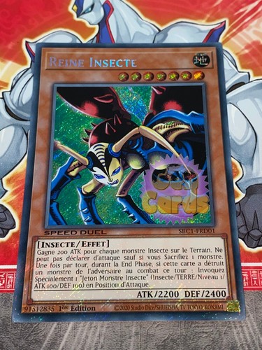 Carte reine insecte - carte,