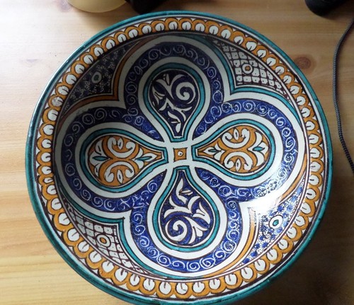 Plat rond marocain