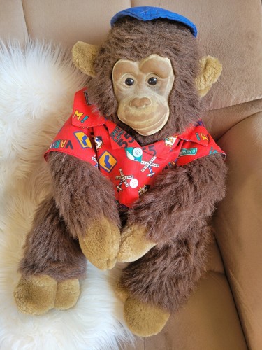 Singe monkey peluche nounours - singe,