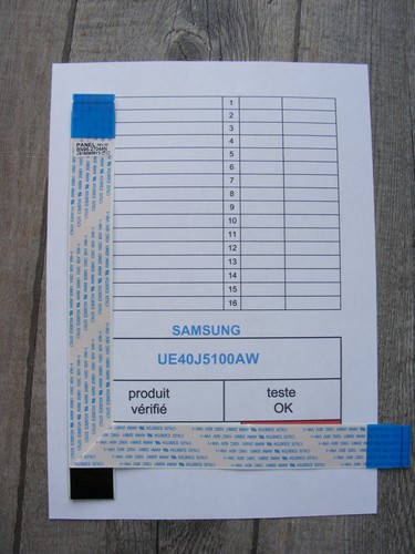 Nappe pour samsung ue40j5100aw - nappe,