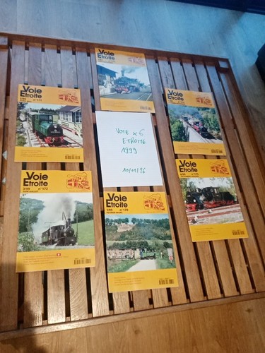 1999 lot magazines voie - 6, magazines-voie