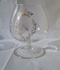 Verre à cognac En Cristal – Napoléon N couronné or – collection impériale