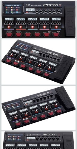 Zoom g11 guitar multi effects - zoom,