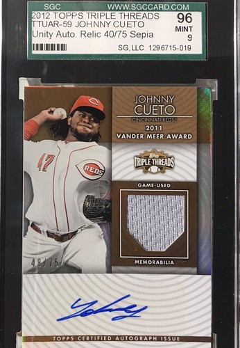 2012 topps triple threads - triple,
