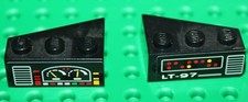 Rare Lego Black Wedges ref