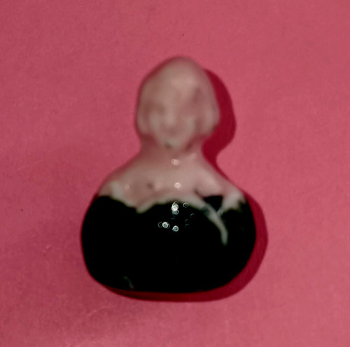 Rare feve ancienne - feve, rose