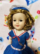 Poupée rétro vintage Shirley Temple Sleepy Eyes