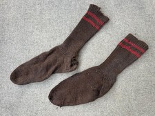 PAIRE CHAUSSETTES 1940 ARMÉE