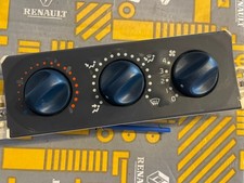 Console / Commande chauffage AC clim RENAULT TWINGO 1 / 4 Vitesses 1996 Bleu