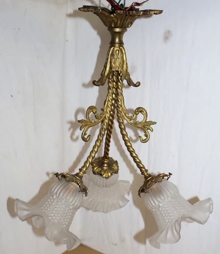 Lustre bronze epoque - en,