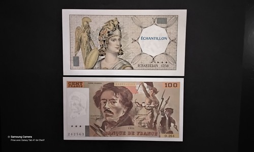 Billet banque 100fr - banque,