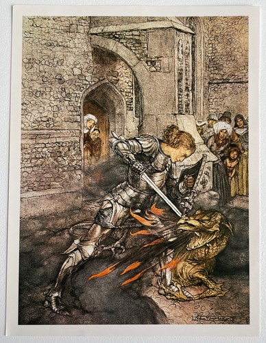 Arthur rackham malory - arthur,