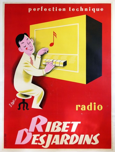 Bydo 1956 poster entoilé - j.,