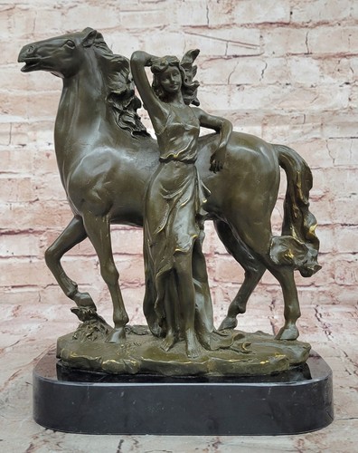 Sculpture bronze milo - milo, femme