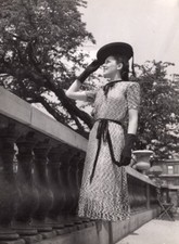 Anny Blatt Fashion Model Paris old Vigneau Photo 1935