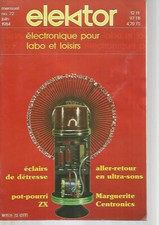 ELEKTOR N°72 ECLAIRS DE DETRESSE / POT-POURRI ZX / MARGUERITE CENTRONICS