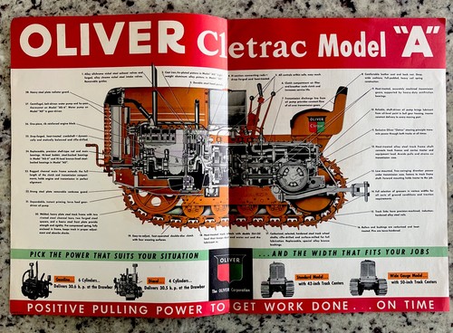 Vintage 1949 oliver dealer - 1949,