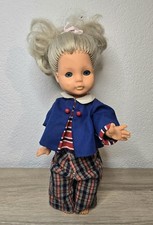 Poupée de jeu poupée vinyle Zapf Doll 32 cm collector yeux dormeurs vintage