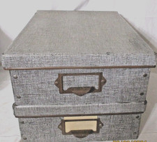 2 anciens casiers boites tiroirs de rangement pour mercerie fils couture -2/2