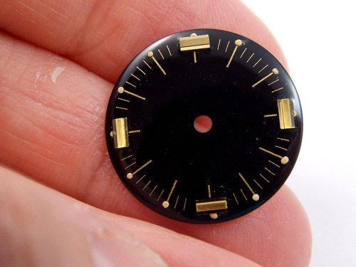 Borel black 19mm gold - black, markers