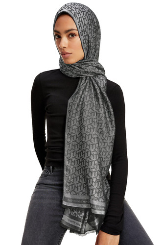 écharpe modeste glitter - en,