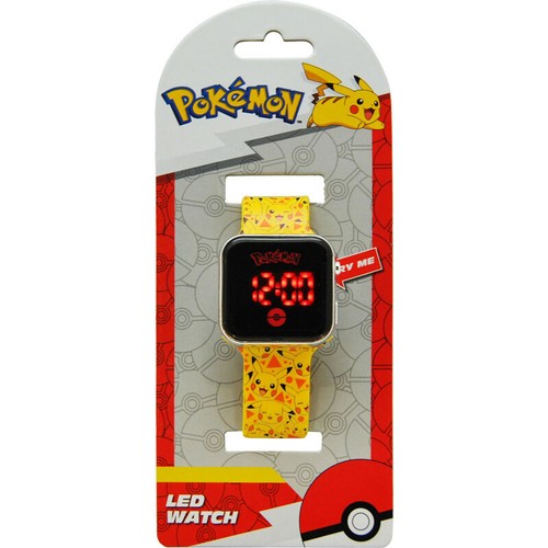 Montre led pokémon pikachu - led,