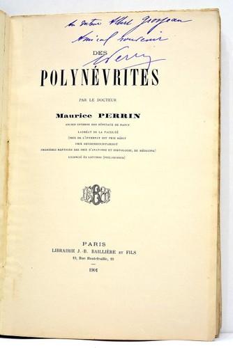 Livre ancien perrin des - ancien,