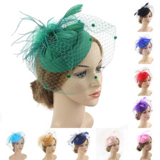 Femme Voile Chapeau Bibi