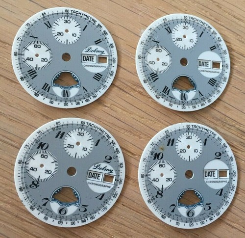 4pc watch dial for eta - watch, valjoux