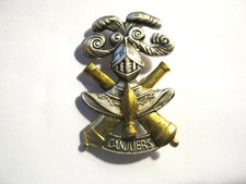 INSIGNE CAVALERIE DU CAMP DE CANJUERS ETAT EXCELLENT DRAGO PARIS