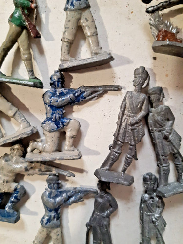Lot soldats plomb - soldats,