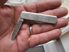 ANCIEN PETIT COUTEAU PLIANT PUBLICITAIRE S.A.M.E TOULOUSE 31