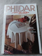 catalogue laine tricot décoration Crochet PHILDAR n° 178 - décoration - 1989