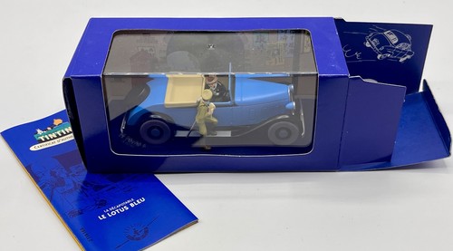 Voiture tintin lotus bleu - tintin,