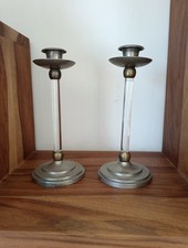 paire de bougeoirs par Estrid Ericson Design suédois vintage