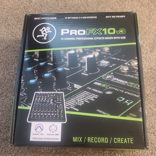 Mackie profx10v3 channel - profx10v3+, 10-channel