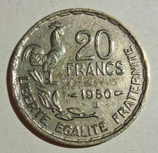 20 FRANCS - G. GUIRAUD - 1950